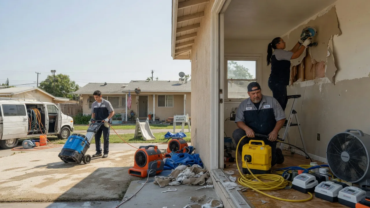Water Damage Restoration in Deanville, TX near me
